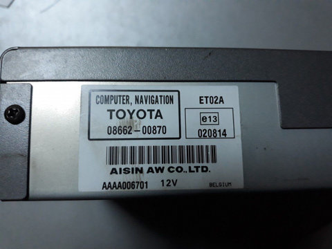Navigatie pentru toyota Avensis cod:08662-00870