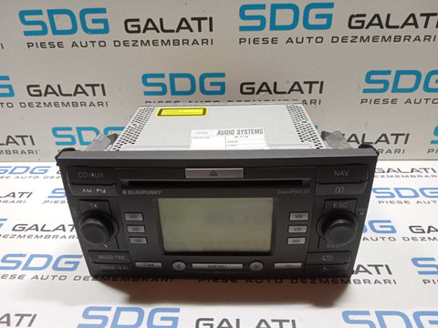 Navigatie Radio CD Player Audio Blaupunkt Ford C-Max 2004 - 2010 Cod 4M5T18K931CB [M3847]