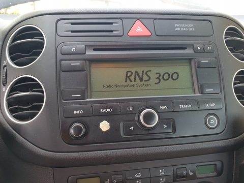 Navigatie Radio CD Player RNS300 Volkswagen EOS 2006 - 2016 [C1442]