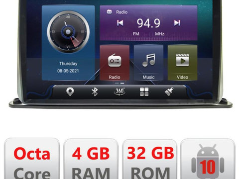 Navigatie universala 2din-1 Octa Core cu Android Radio Bluetooth Internet GPS WIFI 4+32GB