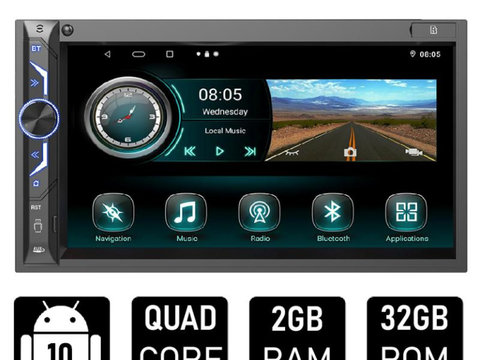Navigatie universala Edonav E400 Android Bluetooth Internet Radio GPS