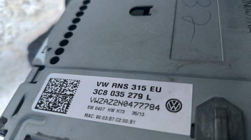 Navigatie VW Golf 6 RNS 315