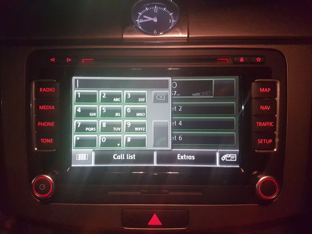 Navigatie VW Scirocco 1t0035680f