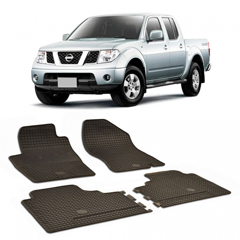 Nissan Navara (2007-2012) Set 4 covorase auto cauciuc Urban Line 44316-UMB899