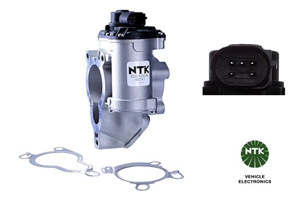 NTK Supapa EGR 90741 la masina RENAULT ESPACE IV (JK0/1_) M9R 740; M9R 750; M9R 814; M9R 815; M9R 858 1995cc 150cp 110kW 2006 2007 2008 2009 2010 2011