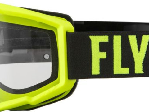 Ochelari Moto Fly Racing Focus Negru / Galben Fosforescent FLY 37-51136