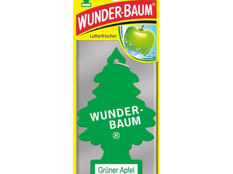 Odorizant Auto Bradut Wunder-Baum Gruner Apfel (Mar Verde) Wunder-Baum Cod:7,61272e+12