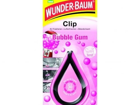 ODORIZANT AUTO CLIP WUNDER-BAUM BUBBLE GUM