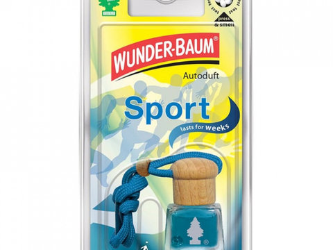 Odorizant Auto Sticluta Wunder-Baum Sport Wunder-Baum Cod:7,61272e+12