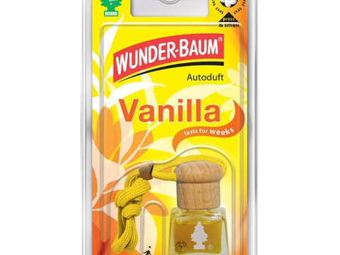 Odorizant Auto Sticluta Wunder-Baum Vanilla Wunder-Baum Cod:7,61272e+12