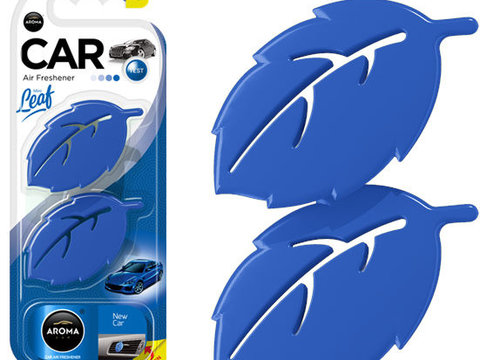 Odorizant de aer AROMA CAR LEAF 3D - AUTO NOU