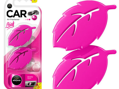 Odorizant de aer AROMA CAR LEAF 3D - BUBBLE GUM