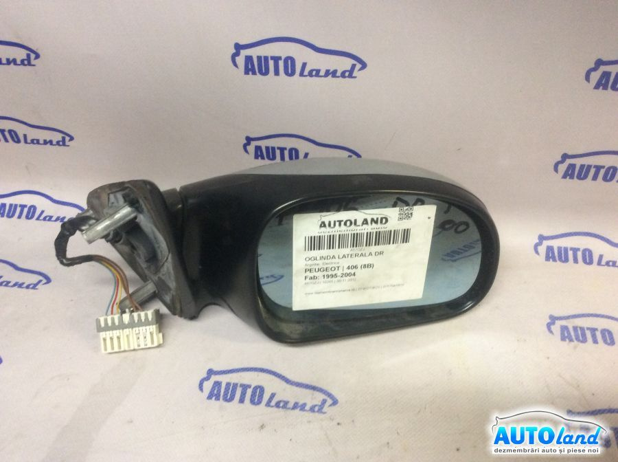 Oglinda Dreapta Argintie, Electrica Probleme La Sticla Peugeot 406 8B 1995-2004