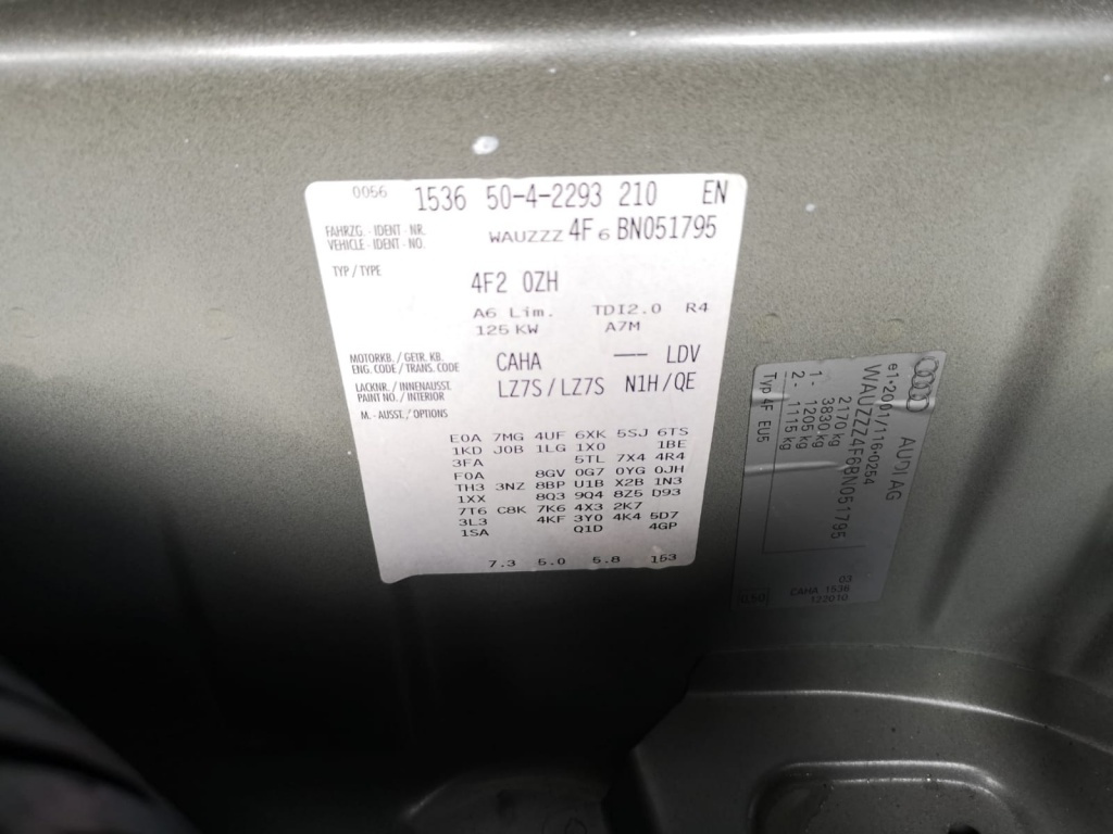 Oglinda dreapta completa Audi A6 C6 2011