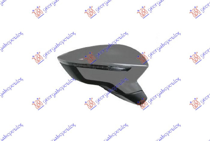 OGLINDA ELE. SI INCALZITA, GRUND., CU SMNL (6+2 PINI)(GEAM CONVEX) - SEAT ARONA 17-, SEAT, SEAT ARONA 17-22, 726007483