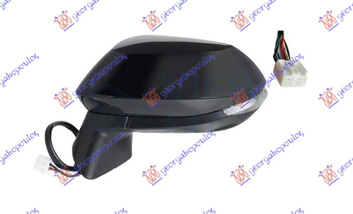 OGLINDA ELECTR. INCALZITA GRUNDUITA PLIABILA (CU SEMNAL SI UNGHI MORT) CALIT. A (GEAM CONVEX) - F2, TOYOTA, TOYOTA COROLLA (E21) SDN 19-, 834407582