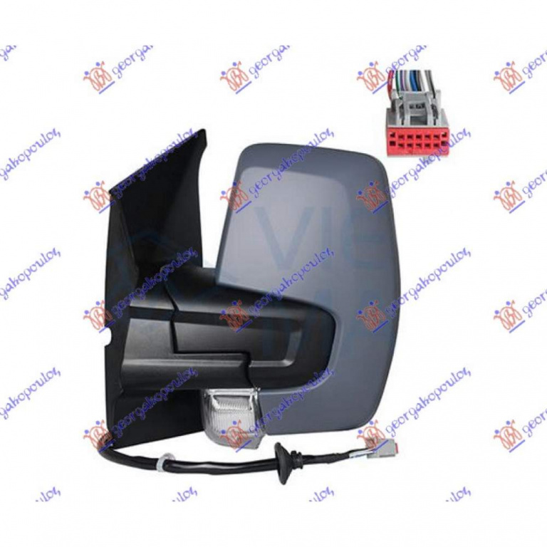 Oglinda Electrica Cu Incalzire Pregatita Pentru Vopsit - Ford Transit/Tourneo Custom 2018 , 2174921
