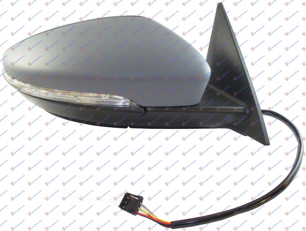 Oglinda Electrica Cu Incalzire Pregatita Pentru Vopsit - Vw New Beetle 2011 , 3c8857538gru