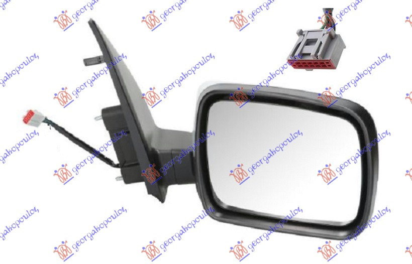Oglinda Electrica Cu Incalzire Si Rabatare Pregatita Pentru Vopsit - Land Rover Freelander 2007 , Lr023804