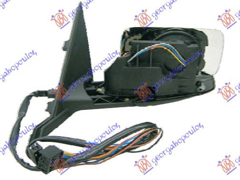 OGLINDA ELECTRICA (FARA CAPACI) (CALIT. A) (GEAM CONVEX) - LANCIA DELTA 93-00, LANCIA, LANCIA DELTA 93-00, 082407502