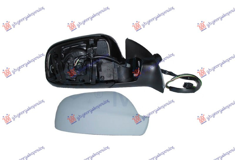 OGLINDA ELECTRICA GRUNDUITA INCALZITA (CALITATEA A) DR., PEUGEOT, PEUGEOT 307 05-07, 030707503