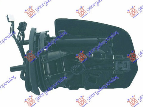 OGLINDA ELECTRICA INCALZITA CU LOCAS SEMNAL (FARA CAPAC) 08- (CALITATEA A) Stanga., MERCEDES, MERCEDES ML (W164) 05-11, 052807502