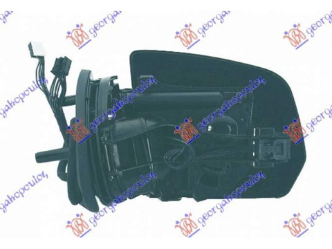 Oglinda electrica Incalzita Cu Locas Semnal (Fara Capac) 08-(Calitatea A) Stanga pentru Mercedes,Mercedes Ml (W164) 05-11,Renault Express 95-98,partea din mijloc,Oglinda