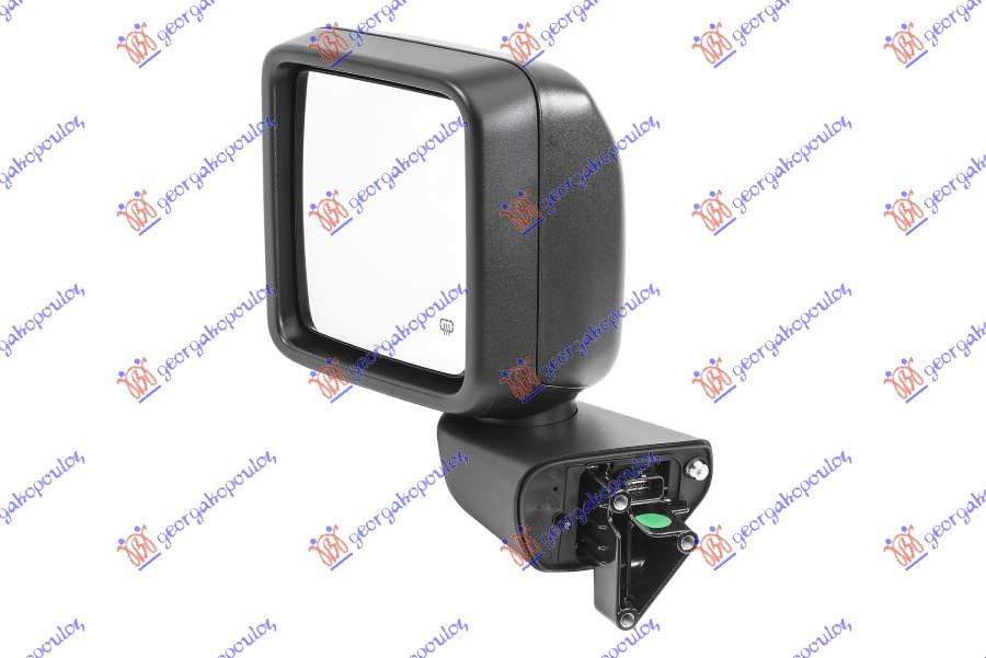 Oglinda Electrica Incalzita Cu Rabatare Pregatita Pentru Vopsit - Jeep Wrangler 2018 , 68281891ae