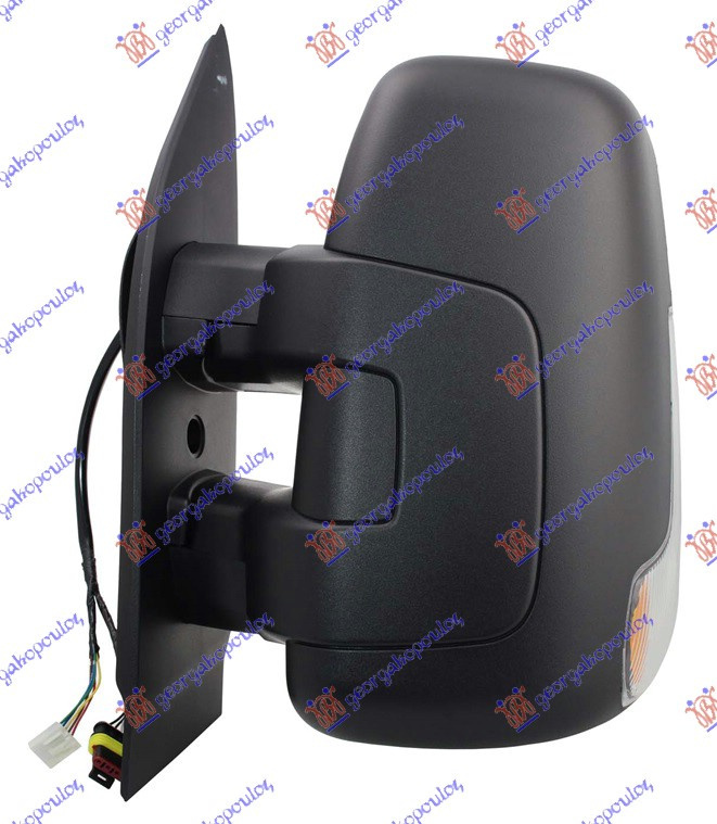 OGLINDA ELECTRICA INCALZITA (CU SEMNAL SI SENZOR) SCURTA (CALITATEA A) Stanga. , IVECO, IVECO DAILY 14-19, 405107502