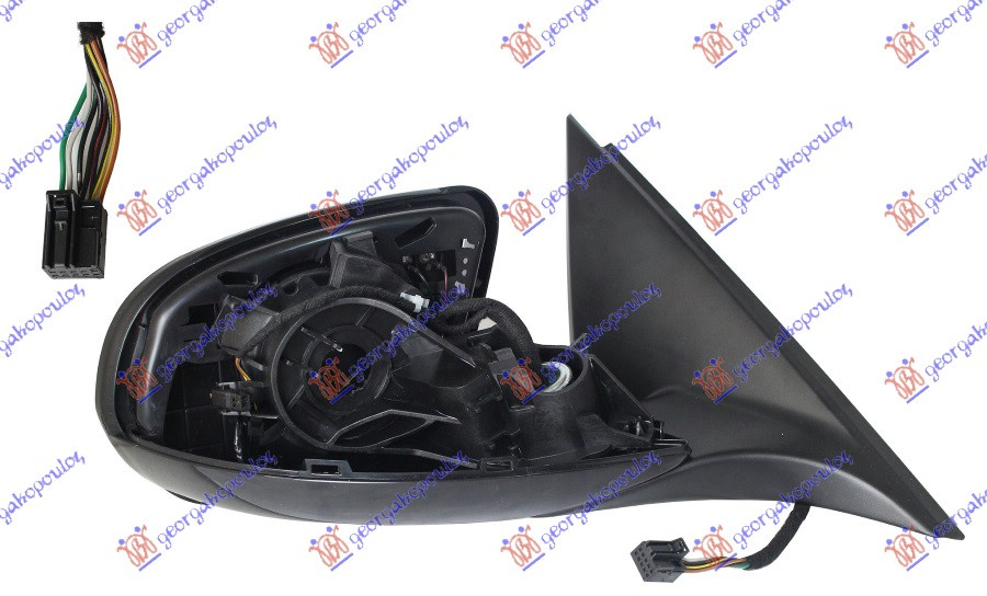 OGLINDA ELECTRICA INCALZITA [DOAR CORP] 7PIN DREAPTA MERCEDES C CLASS [W205] SEDAN 1 536107486 536107486 A2058100200