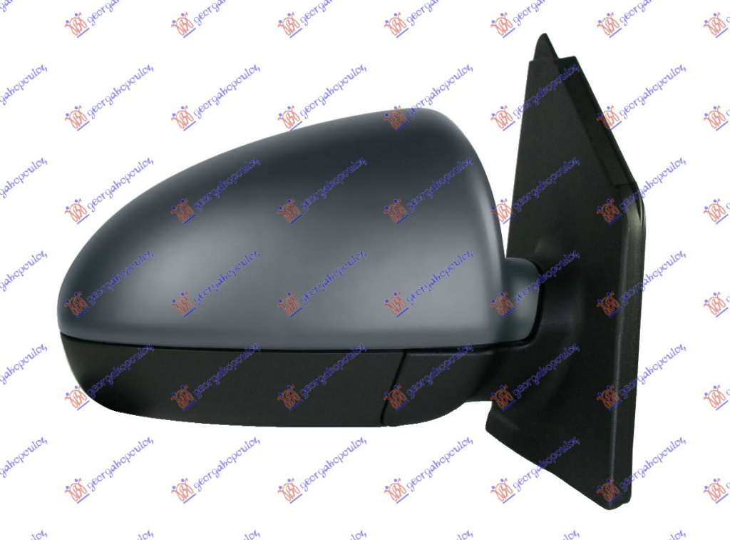 OGLINDA ELECTRICA INCALZITA GRUNDUITA (CAL. A) (GEAM CONVEX) - SMART FORTWO 07-12, SMART, SMART FORTWO 07-12, 086507503