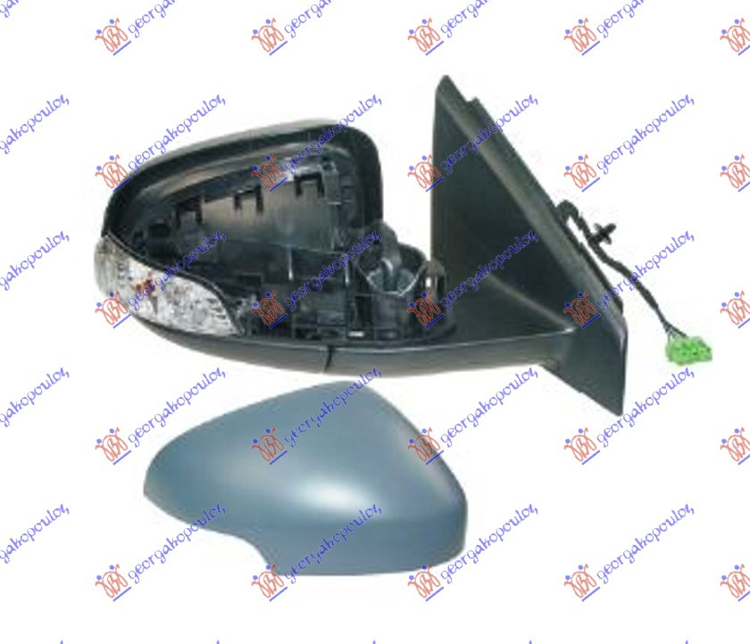 OGLINDA ELECTRICA INCALZITA GRUNDUITA CU SEMNAL - VOLVO V40 12- pentru VOLVO, VOLVO V40 12- 858007481 858007481 31299638