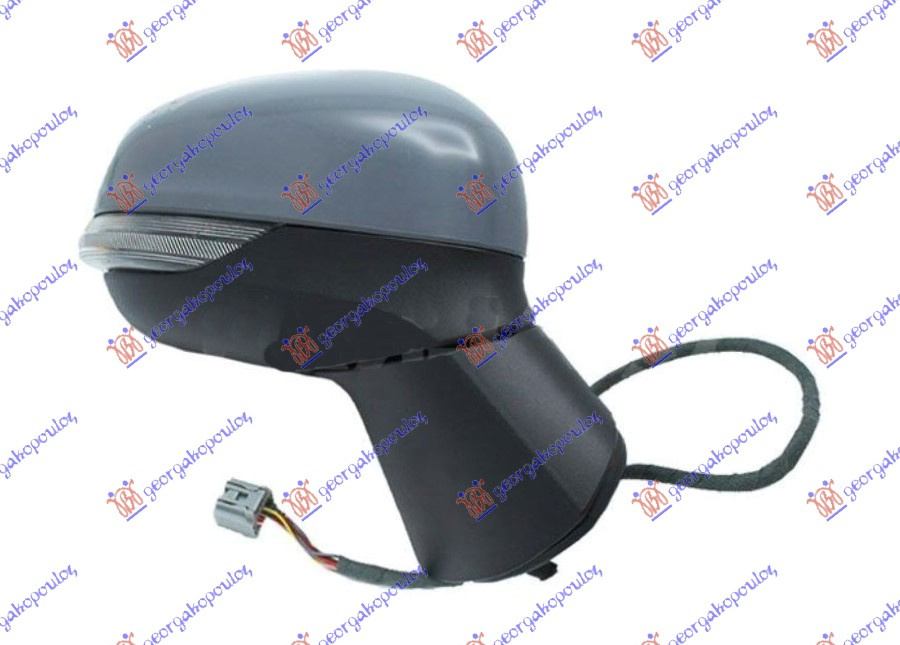 Oglinda electrica incalzita grunduita (cu semnal si blis) (8pin) FORD PUMA 20- cod origine 2534807 / 2534815