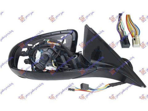 Oglinda electrica Incalzita grunduita Pliabila (Fara Carcasa) 14 Pini (Cu Mem.,Lampa Picior Si Semnal ) (Calit.A)-Mercedes S Class (W222) 13-17 pentru Mercedes,Mercedes S Class (W222) 13-17,Renault Express 95-98,partea din mijloc,Oglinda