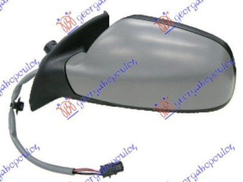 Oglinda electrica,incalzita,vopsibila stanga/dreapta PEUGEOT 307 01-05 PEUGEOT 307 05-07 cod 8149AX , 8149AW