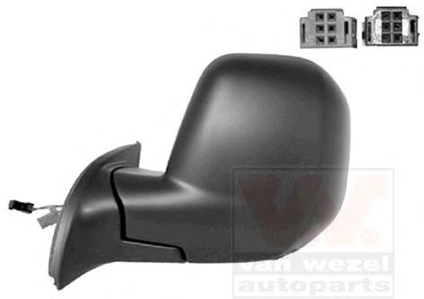 Oglinda exterioara Citroen BERLINGO (B9), Citroen BERLINGO caroserie (B9), PEUGEOT RANCH - VAN WEZEL 0905818