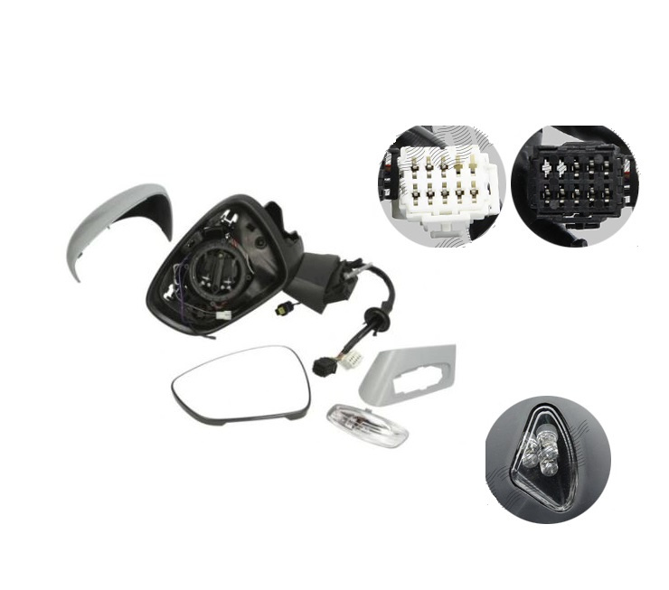 Oglinda exterioara Citroen C4 (B7), 09.10-, DS4 06