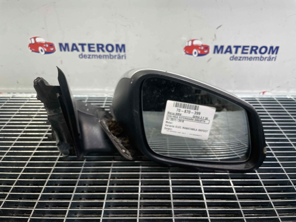 OGLINDA EXTERIOARA DREAPTA BMW SERIA 3 F 30 SERIA 3 F 30 - - (2011 2018)