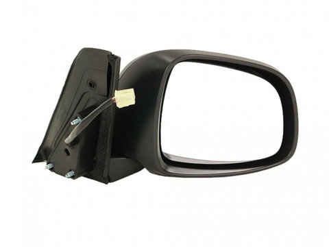 Oglinda exterioara Fiat Sedici (Fy/Gy), 03.2006-, Suzuki Sx4 (Ey/Gy), 05.2006-, Dreapta, Crom, electrica, carcasa neagra, Convex, BestAutoVest 71743573 3075523E