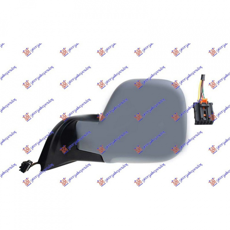 OGLINDA EXTERIOARA OPEL COMBO 2018-> Oglinda exterioara electrica cu incalzire cu rabatare electrica pentru vopsit (7 PIN) (A QUALITY) (CONVEX GLASS) stanga PIESA NOUA ANI 2018 2019 2020 2021 2022