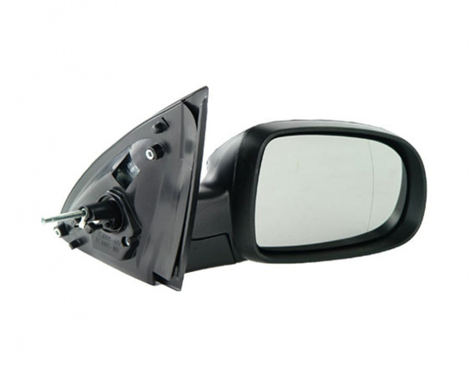 Oglinda exterioara Opel Corsa C, 07.2000-10.2003, Opel Corsa C, 07.2000-10.2003, Opel Corsa C, 10.2003-10.2010, partea Dreapta, culoare sticla crom, sticla convexa, cu carcasa grunduita, ajustare manuala