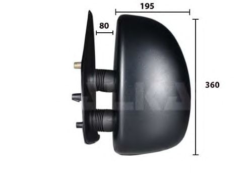 Oglinda exterioara PEUGEOT BOXER caroserie (230L) - Cod intern: W20306586 - LIVRARE DIN STOC in 24 ore!!!