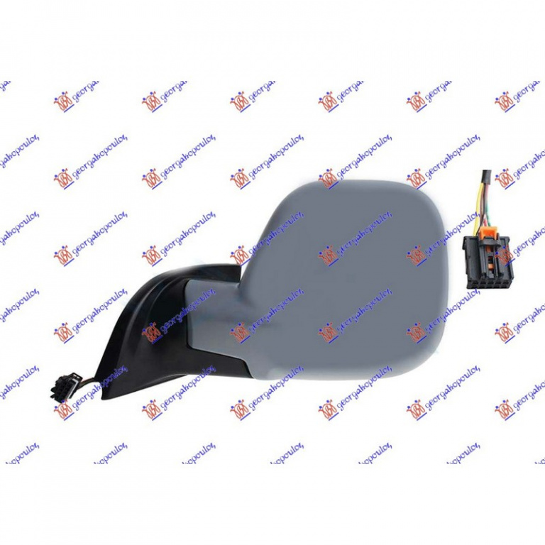 OGLINDA EXTERIOARA PEUGEOT RIFTER 2019-> Oglinda exterioara electrica cu incalzire cu rabatare electrica (cu senzor de banda) (9 PIN) (A QUALITY) (CONVEX GLASS) stanga PIESA NOUA ANI 2019 2020 2021 2022