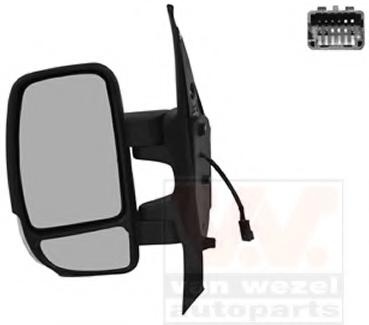 Oglinda exterioara RENAULT MASTER III caroserie (FV), RENAULT MASTER III platou / sasiu (EV, HV, UV), OPEL MOVANO B caroserie - VAN WEZEL 3799807