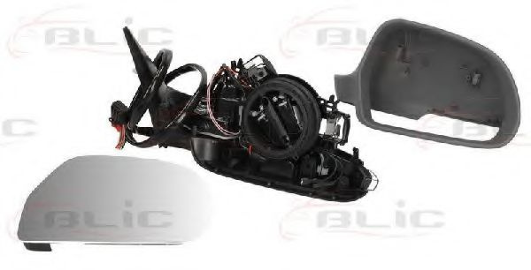 Oglinda exterioara SKODA OCTAVIA II Combi (1Z5) (2004 - 2013) BLIC 5402-04-1121566P piesa NOUA