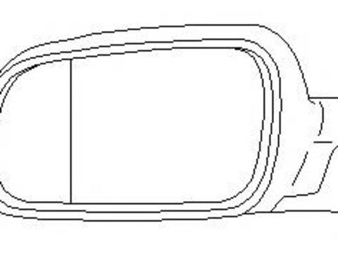 Oglinda exterioara VW PASSAT limuzina (3B2), VW PASSAT Variant (3B5), VW PASSAT limuzina (3B3) - TOPRAN 107 914