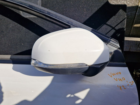 Oglinda laterala dreapta Volvo V40 2012-2020 culoare alb - electrica, incalzita si retractabila electric