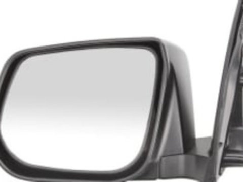 Oglinda laterala stanga (manual, gofrata, crom) ISUZU D-MAX II