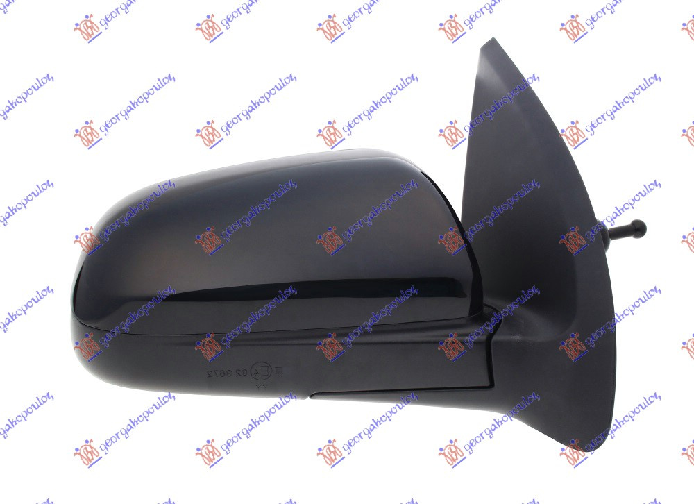 OGLINDA MANUALA GEAM CONVEX - CHEVROLET AVEO SEDAN 07-12, DAEWOO - CHEVROLET, CHEVROLET AVEO SEDAN 07-12, 236907481