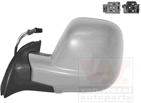 Oglinda retrovizoare # stanga CitroEn Berlingo 2008 2009 2010 2011 2012 2013 2014 2015 2016 2017 2018 2019 2020 2021 2022 2023 2024 2025 # 0906817 # VAN WEZEL